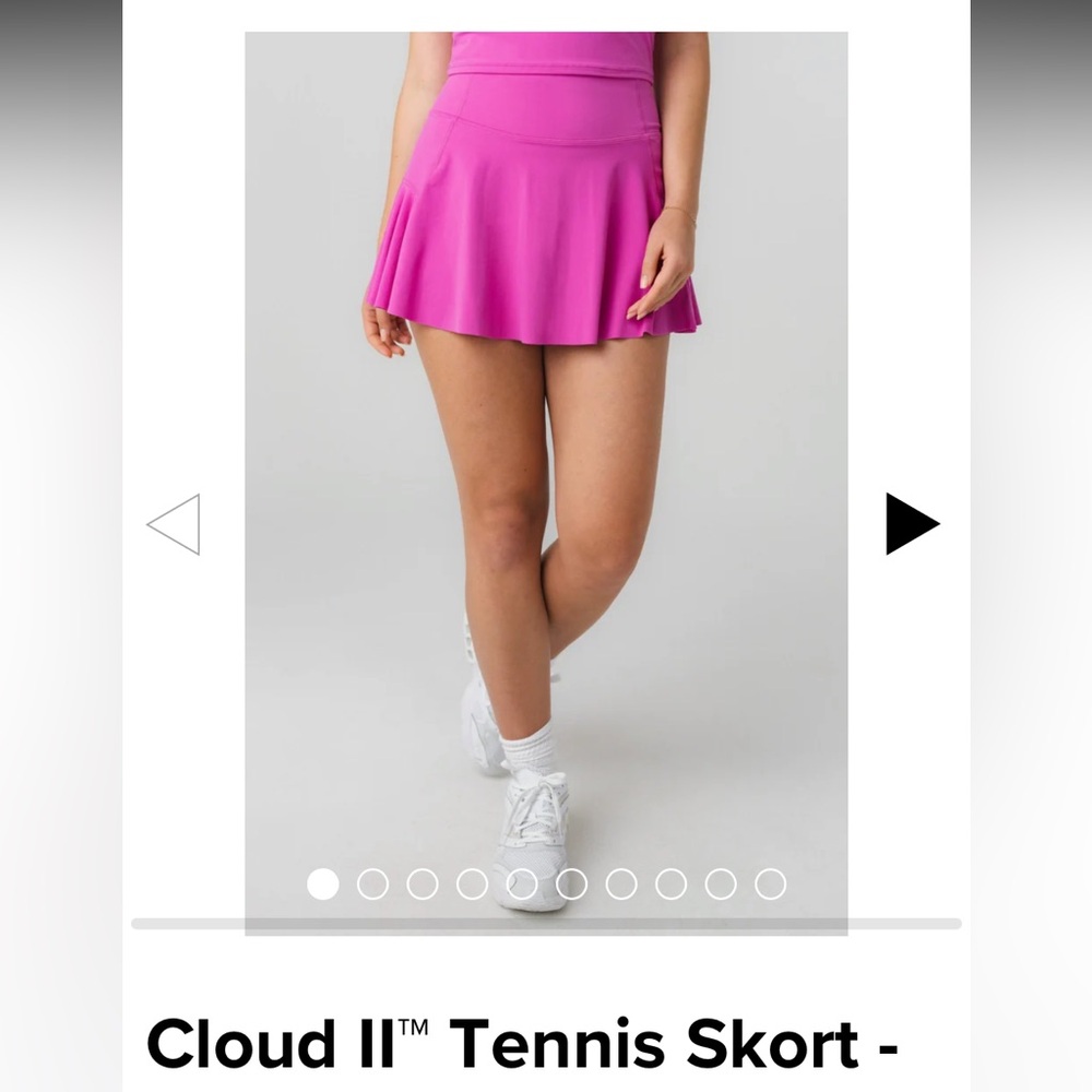 Vitality cloud II tennis skort